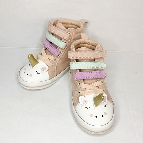unicorn high top shoes